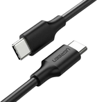 Kabel synchronizacyjny Ugreen US286 Type-C - Type-C 3 A Cable 2 m Black (6957303813063) - obraz 1
