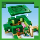 Zestaw klocków Lego Minecraft Domek na plaży w kształcie żółwia 234 elementy (21254) - obraz 6