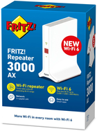 Wzmacniacz AVM FRITZ! Repeater 3000 AX WLAN White (4023125029882) - obraz 4