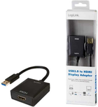 Adapter LogiLink USB Type-A - HDMI Black (4052792034035) - obraz 2