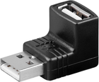 Adapter Goobay USB Type-A - USB Type-A M/F Black (4040849689208) - obraz 1