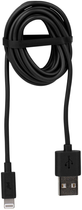 Kabel PQI USB Type-A - Lightning do iPhone/ iPad 1.8 m Black (4716329679747) - obraz 1