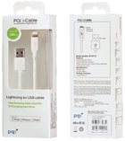 Kabel PQI USB Type-A - Lightning do iPhone/ iPad 1.8 m White (4716329679754) - obraz 3