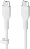 Kabel Belkin USB Type-C - USB Type-C 2.0 M/M 3 m White (745883832347) - obraz 1