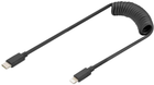 Кабель Digitus USB Type-C - Lightning M/M 1 м Black (4016032482567) - зображення 1