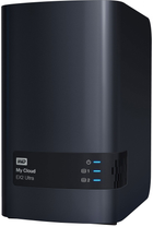 Serwer plików NAS Western Digital My Cloud EX2 Ultra 16TB 2x3.5" LAN External (WDBVBZ0160JCH-EESN) - obraz 1