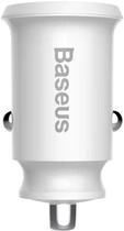 Автомобільний зарядний пристрій Baseus Small Rice Grain 3.1 А White (CCALL-ML02) - зображення 3