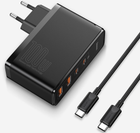 Мережевий зарядний пристрій Baseus GaN2 Pro 100 Вт 2 x USB/2 x USB Type C Quick Charge 4+ Power Delivery Black (CCGAN2P-L01) - зображення 7