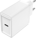 Зарядний пристрій Vention USB Type C + QC4.0 20 Вт White (FADW0-EU) - зображення 1