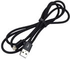 Kabel Everactive USB Type-A - Lightning M/M 2 m Black (5903205771537) - obraz 3