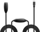 Kabel Lindy USB Type-A 3.0 M/F 10 m Black (4002888431569) - obraz 2