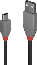 Кабель Lindy USB Type-C - USB Type-B M/M 1 м Black (4002888369411) - зображення 1