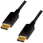 Kabel LogiLink DisplayPort 1.2 M/M 1 m Black (4052792063554) - obraz 1