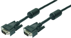 Kabel LogiLink VGA M/M 15 m Black (4260113562512) - obraz 1