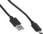 Kabel Maclean USB Type-A - USB Type-C 1 m Black (5902211104353) - obraz 1