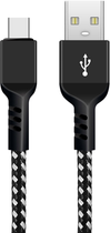 Kabel Maclean USB Type-A - USB Type-C 1.5 m Black (5902211119333) - obraz 1