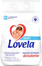 Proszek do prania Lovela Baby hipoalergiczny do ubrań kolorowych niemowlęcych i dziecięcych 2.7 kg (5900627092851) - obraz 1