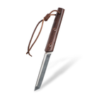 Нож HX Outdoors D-256, коричневый - изображение 1
