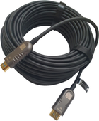 Kabel Techly HDMI - HDMI 2.0 M/M 30 m Black (8051128103991) - obraz 1