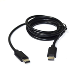 Kabel Vakoss USB Type-C M/M 1 m Black (4718308535914) - obraz 1