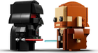 Конструктор LEGO BrickHeadz Обі-Ван Кенобі та Дарт Вейдер 260 деталей (40547) - зображення 4