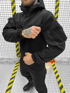 Тактический костюм SoftShell REHYDRATION black L - изображение 3