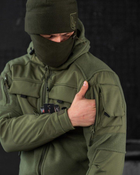 Тактическая флисовка куртка oliva combo 3XL - изображение 7