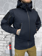Тактическая куртка Soft Shel Logos tactical синий ВТ6474 4XL - изображение 1