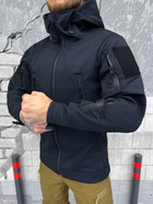 Тактична куртка Soft Shel Logos tactical синій ВТ6474 S - зображення 8