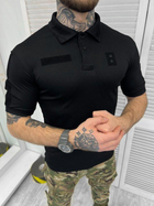 Тактическая футболка polo black S