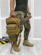 Тактический рюкзак сумка через плечо Mil-Tec 10л.cayot ЛГ7149 - изображение 6