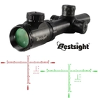 Снайперський оптичний приціл Bestsight 2.5-8x24 на АК АР - зображення 1