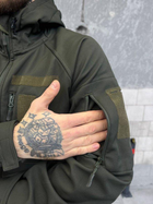 Тактическая куртка softshell софтшел олива флис ВТ5955 M - изображение 4