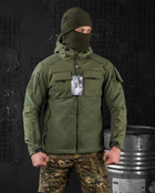 Тактическая флисовка куртка oliva combo XXL - изображение 1