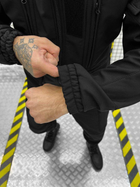 Тактичний костюм SoftShell REHYDRATION black S - зображення 4