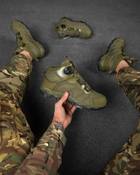 Тактические ботинки на автозавязке олива 39 - изображение 6