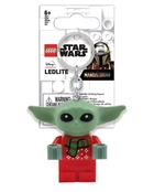 Brelok LEGO Led Star Wars Baby Yoda Ugly Sweater (4895028533694) - obraz 1