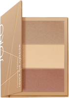 Paletka do konturowania twarzy 3 w 1 Joko Touch The Illusion Contouring Palette 02 Cocoa 3x3.5 g (5903216601465)