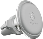 Автотримач для телефону Baseus 360-degree Rotation Magnetic Mount Paste Type Silver (SUGX020012) - зображення 4