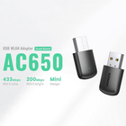 Wi-Fi Adapter Ugreen AC650 CM448 USB 2.0 (6957303822041) - obraz 6