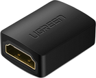 Adapter Ugreen HDMI Female to Female Adapter for Extension Black (6957303821075) - obraz 1