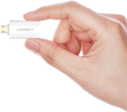 Adapter Ugreen US195 microUSB to USB 2.0 OTG Adapter White (6957303835294) - obraz 3