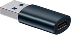 Adapter Baseus Ingenuity Series Mini OTG Adaptor USB 3.1 to Type-C Blue (ZJJQ000103) - obraz 3