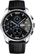 Чоловічий годинник Skmei 9106BU Silver-Black-Blue