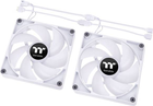 Wentylator Thermaltake CT120 ARGB Sync PC Cooling Fan Biały 2Pack (CL-F153-PL12SW-A) - obraz 4