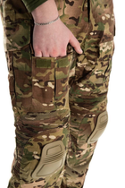 Штани тактичні з наколінниками військові мультикам multicam штани камуфляж армійські бойові штани ЗСУ S - зображення 3