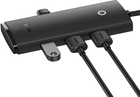 USB-хаб Baseus Lite Series 4-Port HUB Adapter Type-C to 4хUSB Type-А 3.0 1 м Black (WKQX030401) - зображення 4