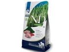 Сухий беззерновий корм Farmina N&D SPIRULINA для дорослих собак середніх та великих з ягнятком, спіруліною та ягодами годжі