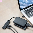 USB-хаб Vention 3-Port з microUSB живленням 0.15 м Black (6922794751972) - зображення 7