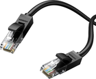 Patchcord Ugreen NW102 Cat 6 U / UTP Lan Cable 5 m Black (6957303821624) - obraz 2